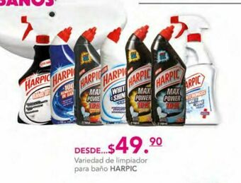 Limpiador de baños harpic