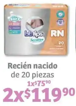 Soriana Híper Recién nacido oferta