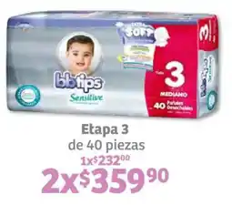 Soriana Híper Bblips pañales oferta