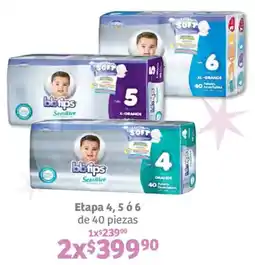 Soriana Híper Bblips pañales oferta