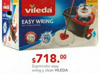 Cubo con escurridor vileda