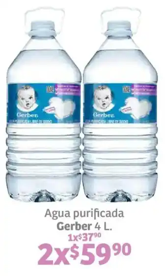 Soriana Híper Gerber agua purificada oferta