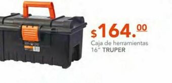 La Comer Caja de herramientas truper oferta