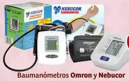 Soriana Híper Omron y nebucor baumanómetros oferta