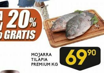 Alsuper Mojarra tilapia premium kg oferta