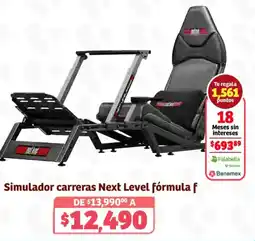 Soriana Híper Simulador carreras next level fórmula f oferta