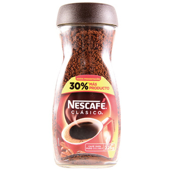 Alsuper Café soluble nescafé clásico 225 gramos oferta