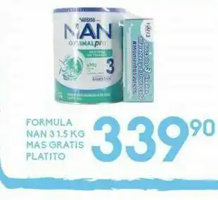 Alsuper Formula nan 3 1,5kg mas platito gratis oferta