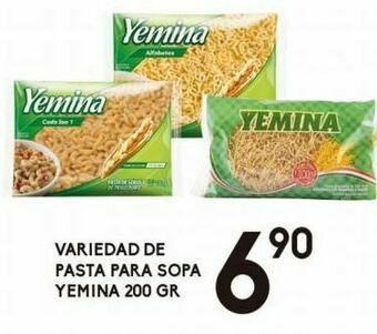 Alsuper Pasta para sopa yemina 200g oferta