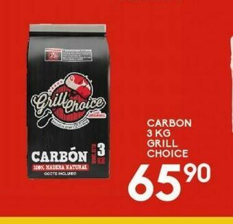 Carbón 3kg grill choice