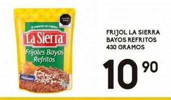 Alsuper Frijoles refritos la sierra bayos 430g oferta