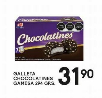 Alsuper Galletas chocolatines gamesa 294g oferta