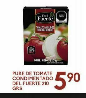 Alsuper Puré de tomate condimentado del fuerte 210g oferta