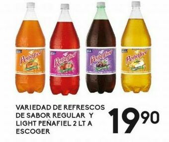 Alsuper Refrescos de sabor regular y light peñafiel 2l oferta