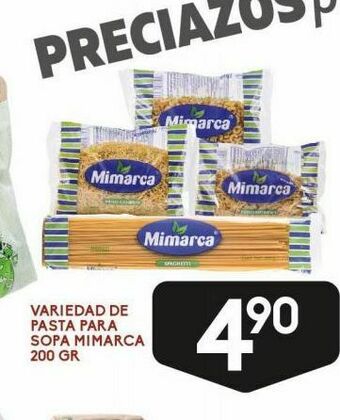 Alsuper Pasta para sopa mimarca 200g oferta