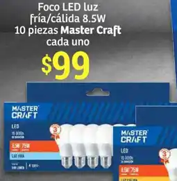 Soriana Híper Master craft foco led luz fría/cálida oferta