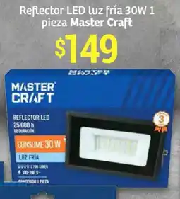 Soriana Híper Master craft reflector led luz fría oferta