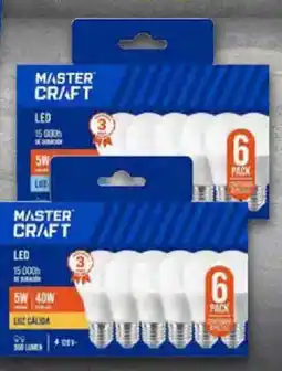 Soriana Híper Master craft foco led luz fría/cálida oferta