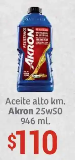 Soriana Híper Akron Aceite alto km. oferta