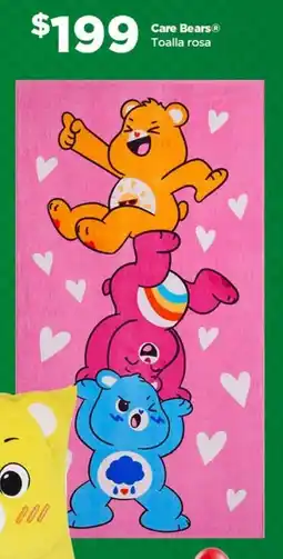Bodega Aurrerá Care bears toalla rosa oferta