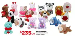 Bodega Aurrerá Way to celebrate variedad de peluches tamaño grande oferta