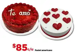 Bodega Aurrerá Pastel americano oferta