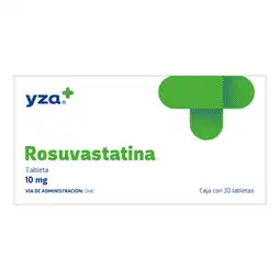 Farmacias YZA Yza Rosuvastatina 10Mg 30 Tabs oferta
