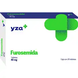 Farmacias YZA Yza Furosemida 40mg 20 tabs oferta