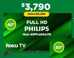 Bodega Aurrerá Philips Roku TV 40" oferta