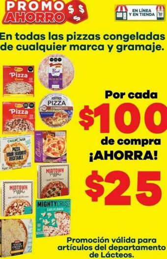 HEB Pizza congelada oferta
