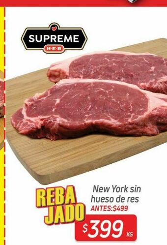 HEB Carne de res oferta