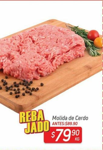 HEB Carne molida de cerdo oferta
