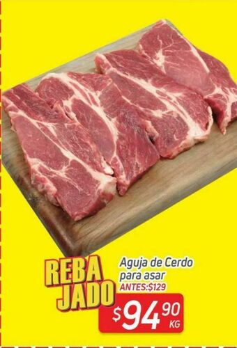 HEB Aguja de cerdo oferta