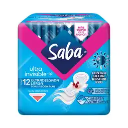 Farmacias Benavides Ultra Invisible Ultradelgada Toallas Femeninas con Alas Flujo Abundante Cero Humedad oferta