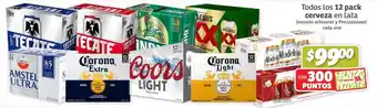 Todos los 12 pack cerveza en lata (excepto artesanal y Preciazazaso) cada uno