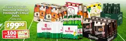 Soriana Híper 6 pack de cerveza Moosehead, Bitburger, Denninghoff's o Royal Dutch oferta