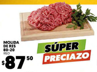 Merco Molida de Res 80-20 oferta