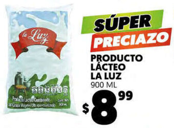 Merco Producto Lácteo La Luz 900ml oferta