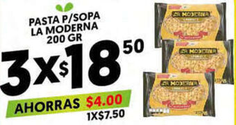 Merco Pasta p/Sopa La Moderna 3x200g oferta