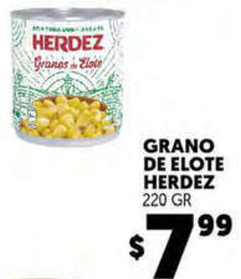 Merco Grano de Elote Herdez 220g oferta