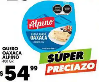 Queso Oaxaca Alpino 400g