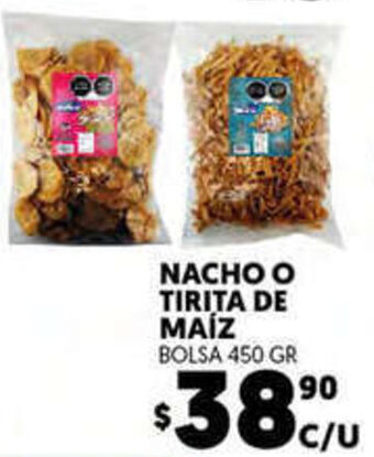 Merco Nacho o Tirita de Maíz 450g oferta