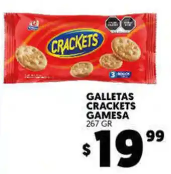 Merco Galletas Cracklets Gamesa 267g oferta