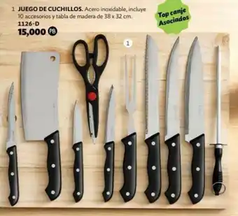 BetterWare Juego de Cuchillos 1126-D oferta