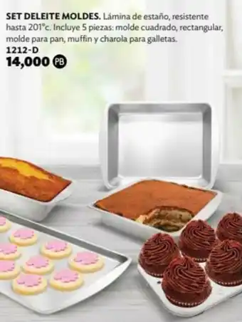 BetterWare Set Deleite Moldes 1212-D oferta