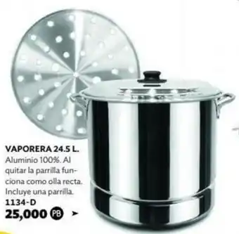Vaporera 24.5L 1134-D