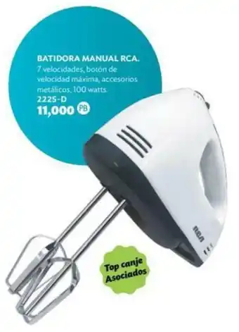 Batidora Manual RCA 2225-D