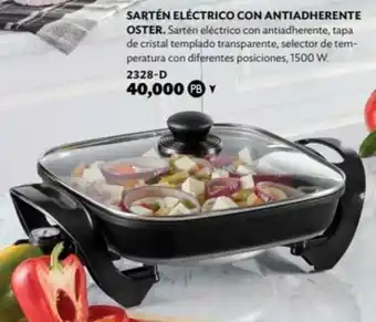 BetterWare Sartén Eléctrico con Antiadherente Oster 2328-D oferta