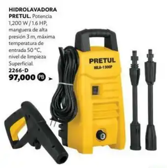 Hidrolavadora Pretul 2266-D