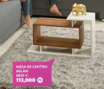 Mesa de Centro Milán 80x45x40cm